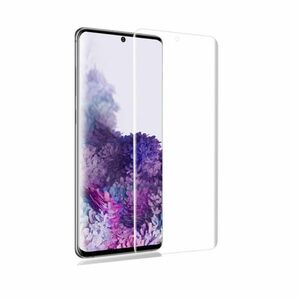 Galaxy S10 SCV41 SC-03L 全面保護 3D曲面カバー 液晶保護フィルム 指紋認証対応 PET素材 K673