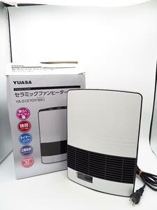 YUASA セラミックファンヒーター　YA-S1270Y　2020年製