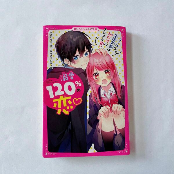 溺愛１２０％の恋　クールな生徒会長は私だけにとびきり甘い （野いちごジュニア文庫　あ１－１） ＊あいら＊／著　かなめもにか／絵