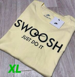 新品NIKE ナイキ　swoosh デカロゴ　Tシャツ　XL