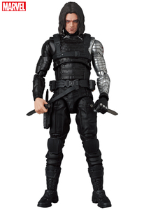 新品 MEDICOM TOY MAFEX No.203 WINTER SOLDIER マフェックス MARVEL メディコムトイ Captain America The Winter Soldier Bucky