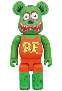  новый товар BE@RBRICK RAT FINK TM 1000% MEDICOM TOY Bearbrick kaws Kaws BASQUIAT BANKSY Keith Haring WARHOLlato ласты k