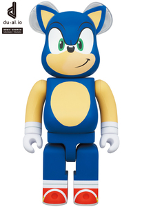 新品 BE@RBRICK SONIC THE HEDGEHOG 400％ MEDICOM TOY ベアブリック kaws カウズ BASQUIAT ソニック