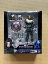 新品 MEDICOM TOY MAFEX No.203 WINTER SOLDIER マフェックス MARVEL メディコムトイ Captain America The Winter Soldier Bucky_画像6