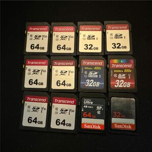 Transcend SanDisk 64GB 32GB SDカード セット②