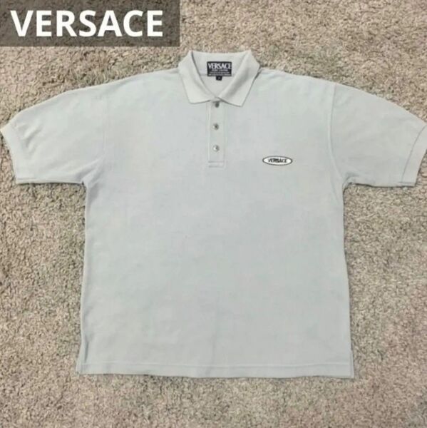 VERSACE 半袖ポロシャツ ポロシャツ y2kヴィンテージ古着 タイトリスト パニナリ 韓国