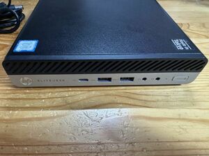 【HP】EliteDesk 800 G3 Core i3-7100T mem:8GB【現状品】