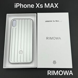 【新品未使用】RIMOWA iPhoneケース Xs MAX アルミニウム