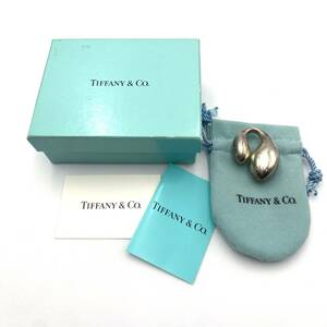 [1 иен старт ] подвеска с цепью Tiffany & Co. Tiffany двойной Teardrop серебряный 925 5C-031