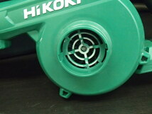 #60905【中古品】HiKOKI ハイコーキ 18V コードレスブロワ RB18DC　本体のみ 送風 電動工具_画像2