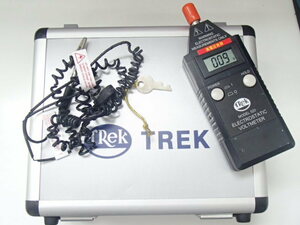 #60919【中古品】TREK トレック 520-1 A.C.フィードバック表面電位計 静電気測定