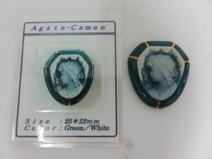 #58473　カメオ部分のみ　作家物　Agate cameo カメオ　総重量8.13ｇ