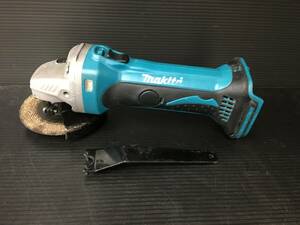 【中古品】★makita(マキタ) 100㎜14.4v充電式ディスクグラインダ (本体のみ) GA400DZ T4302 ITT770ZRUYT4