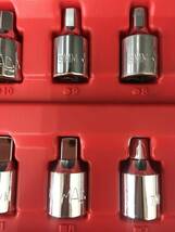 【中古品】★MAC TOOLS 14Pc. 3/8Dr. ドレーンプラグソケットセット SXHS14B"　T2511　ITHPJIQ7QQ6C_画像6