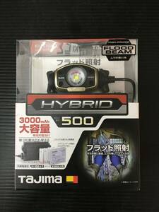 【未使用】タジマ(Tajima) LEDヘッドライトE502Dセット LE-E502D-SP 専用充電池付　T2307　IT1EAL8ZL4AR