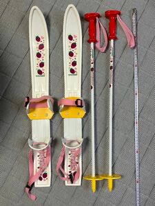 幼児　子ども用スキーセット　カザマ　kazama 60cm