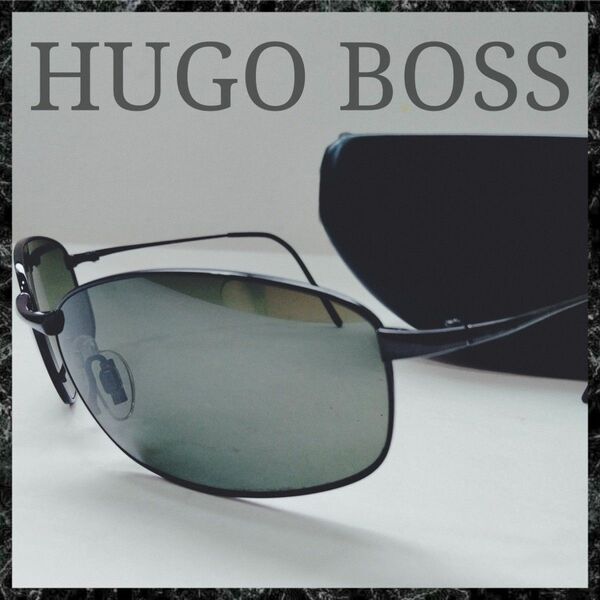 HUGO BOSS　ヒューゴボス　ボス　サングラス　メンズ　ブランド　メガネ　黒 メガネ