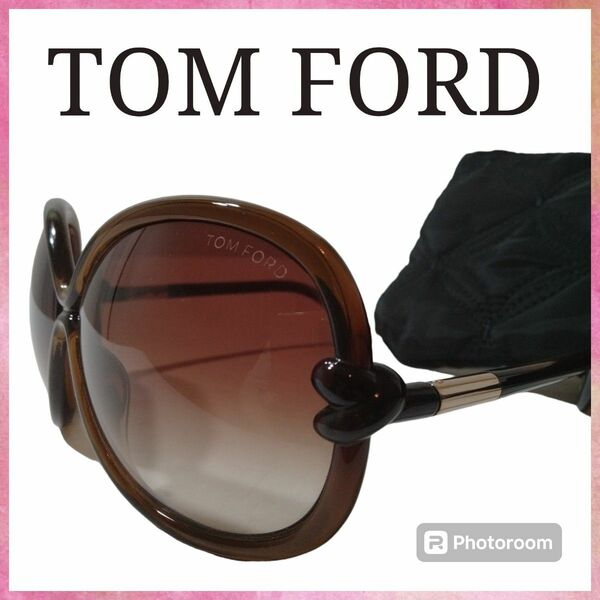 TOM FORD　トムフォード　サングラス　レディース　ブランド　メガネ　眼鏡 ブラウン系 アイウェア