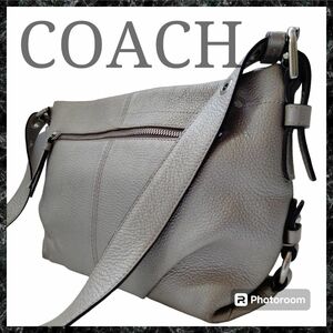 COACH　コーチ　バッグ　メンズ　レディース　ブランド　ショルダーバッグ　鞄 レザー 斜め掛け メッセンジャー 本革 ショルダー