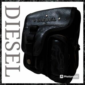 DIESEL　ディーゼル　バッグ　メンズ　ブランド　ショルダーバッグ　ブラック