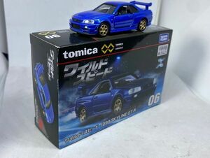 トミカ プレミアム unlimited ワイルドスピード 1999 NISSAN SKYLINE GT-R BNR34 R34 FAST&FURIOUS