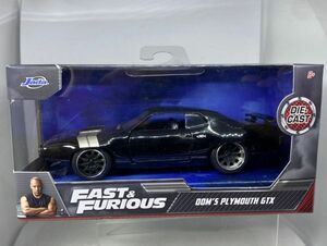 Jada toys ジャダ 1/32 FAST&FURIOUS DOM'S PLYMOUTH GTX プリムス