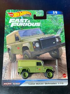 ホットウィール HOTWHEELS FAST&FURIOUS LAND ROVER DEFENDER 110 ランドローバー ディフェンダー ワイルドスピード Real Riders