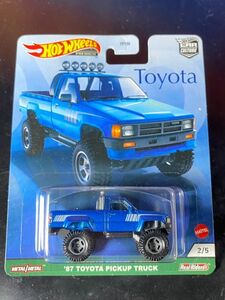 ホットウィール HOTWHEELS 87 TOYOTA PICKUP TRUCK トヨタ ピックアップ トラック Real Riders