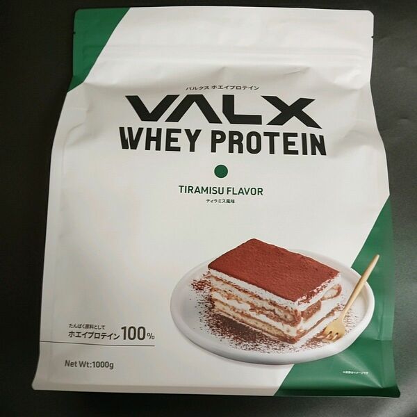 【新品未開封】バルクス VALX ホエイプロテイン ティラミス風味 1kg