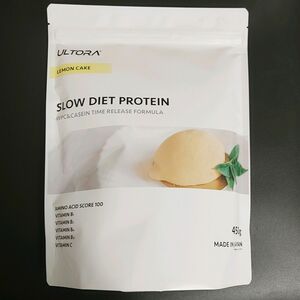 未開封新品 ULTORA スローダイエットプロテイン レモンケーキ風味 450g 送料無料