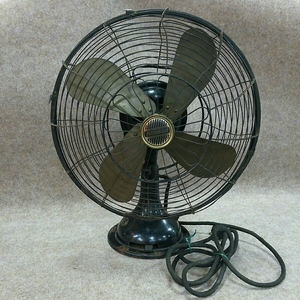  used Mitsubishi electric fan antique retro Taisho era Taisho romance iron made rare Mitsubishi Electric Junk operation verification ending 