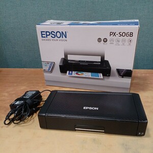 EPSON エプソン PX-S06B モバイル プリンター 印刷機 2020年 中古 通電OK ジャンク 長期保管