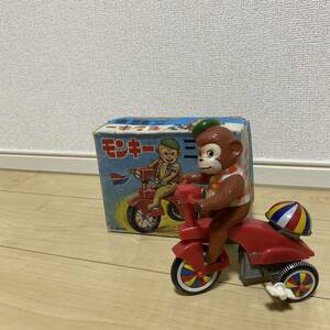  Monkey трехколесный велосипед retro хобби жестяная пластина zen мой тип 