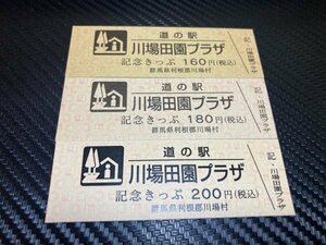 ★☆セットでお得？　道の駅　きっぷ　群馬県　川田田園プラザ