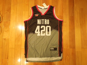NITRO tank top Basketball Vest basket L size 