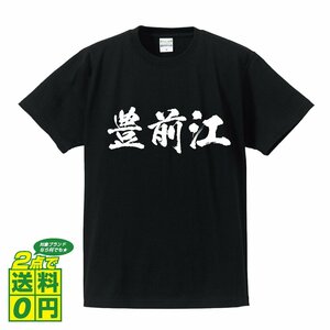 豊前江 (ブゼンゴウ) 書道家が書く デザイン Tシャツ 【 刀剣 】 メンズ レディース キッズ