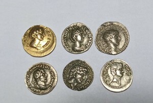 レプリカ　古代ローマ コイン アンティークコイン ファウスティナ ゴルディアヌス トラヤヌスデキウス アントニウス 古代コイン エフェソス