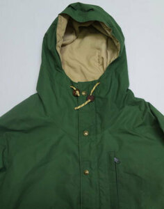 NJ51 Colombia COLUMBIA America old clothes America made mountain parka 80'S Vintage old Logo old tag green series nylon jacket S Gore-Tex / all 