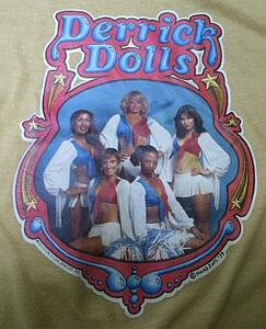 UST42チアガールTシャツ古着アメリカ製Mフットボール70'sビンテージTシャツPERRICK DOLLSオイラーズNFLオールド＆レトロ