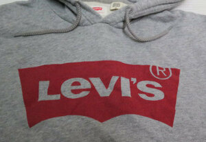 SW35 Levis Levis American U.S. Sweat Parker L Старый логотип серый тренер пуловер Старый