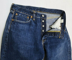 UDP51f Lad head FLAT HEAD old clothes Denim pants ear attaching 50*s Vintage XX reissue W31 made in Japan 3005 Old & retro 