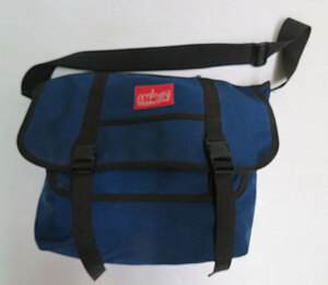 BA37 Manhattan passage MANHATTAN PORTAGE America old clothes messenger bag blue series X black 2WAY in stock ko-te.laCORDURA