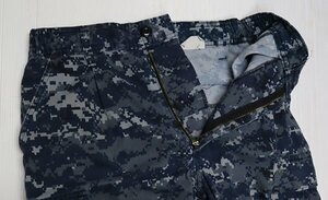 MP46 the US armed forces the truth thing USN America old clothes cargo pants S military pants NWU navy blue series teji duck camouflage ACU navy NAVY combat pants TROUSERS Old & retro 