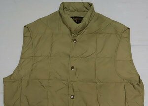 VE97 temp koTEMPCO America old clothes America made Goose down vest GOOSE DOWN nylon the best 80*S Vintage L outdoor the best / Old 