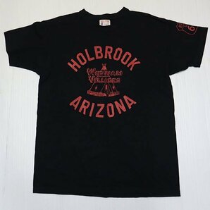 ST63リアルマッコイズREAL McCOY'SジョーマッコイJOE McCOYボールパークBALL PARK古着ルート66Tシャツ42日本製ROUTE66両面プリントARIZONAの画像5