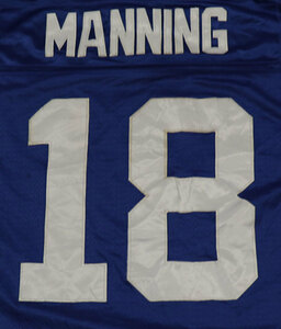 ST25 Reebok REEBOK США Подержанная одежда Американский футбол MANNING Пейтон Мэннинг NFL Игровая рубашка L Большой размер COLTS Colts