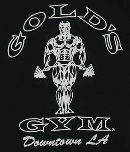 ST56ゴールドジムGOLDS GYMアメリカ古着ショップTシャツ黒系TシャツMカリフォルニア ロサンゼルスCALIFONA LAオールド＆レトロスタイル