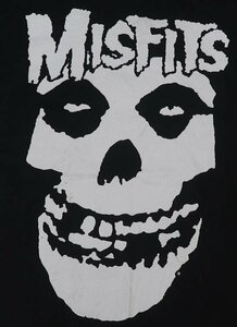 ST33バンドTシャツUNKNOWNアメリカ古着ミスフィッツTシャツMISFITS黒系オールドスクールSミュージシャンTシャツPUNKハードコアパンク