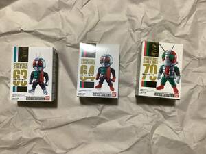 新品【CONVERGE KAMEN RIDER 仮面ライダー 新１号、新2号、V3 計3個セット】フィギュア　コンバージ