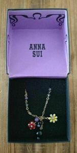 ANNA SUI てんとう虫　ネックレス